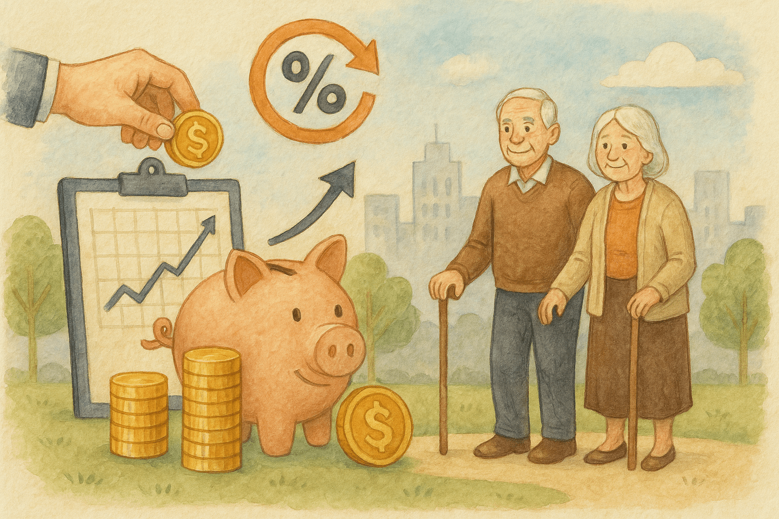 退休實戰：每月投資2.4萬、掌握「所得替代率」，打造1,200萬退休金！